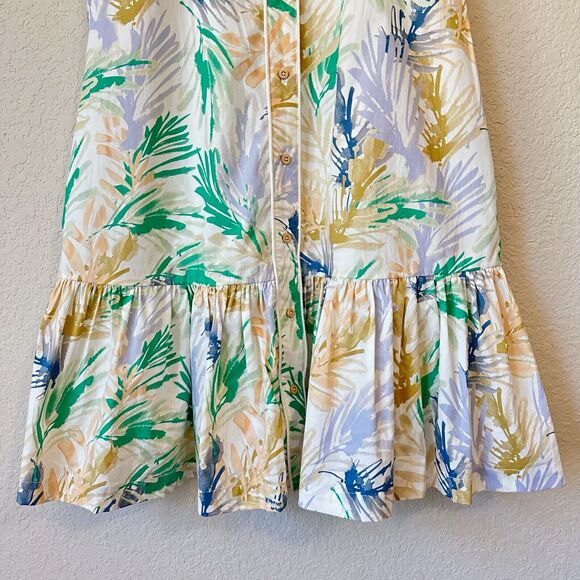 CHRISTY LYNN Lucie Dress in Multi Leaves Print *Belt maybe Missing* - Picture 3 of 9